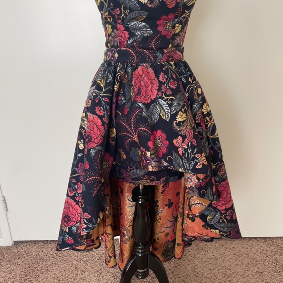 RARE BEBÉ 2 PIECE JACQUARD DRESS - Picture 4 of 12